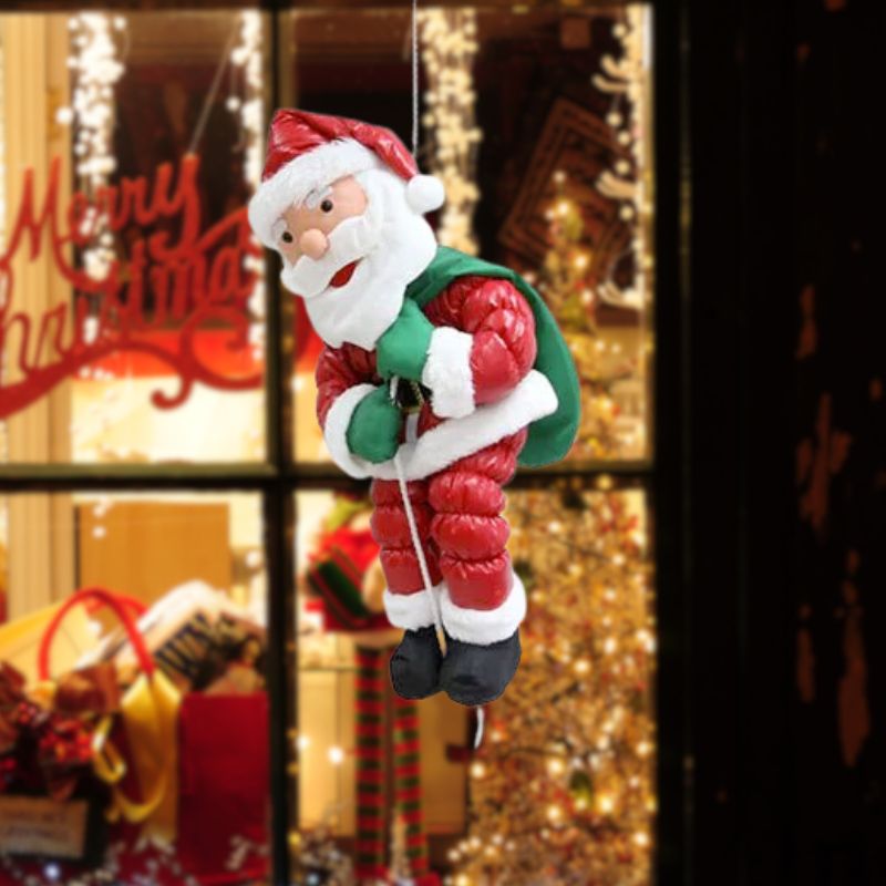 Grand-père En Père Noël à Bras Ouverts | Vecteur Premium