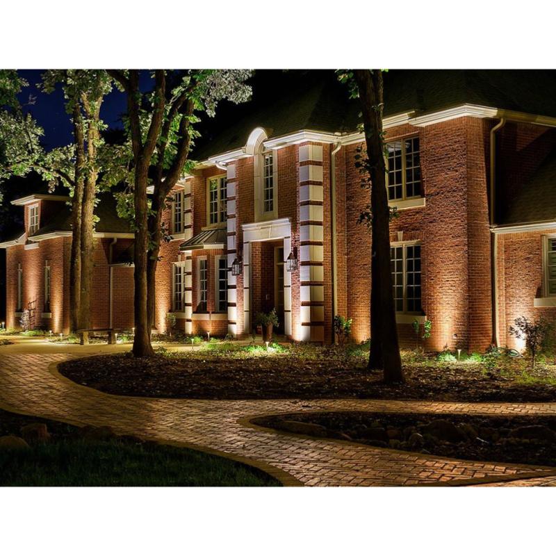 Lot De 10 Projecteurs LED Extérieurs 10W IP66 - 12-24V CC - Blanc Froid 6000K - Pour Cour, Parking, Jardin - Angle 120°