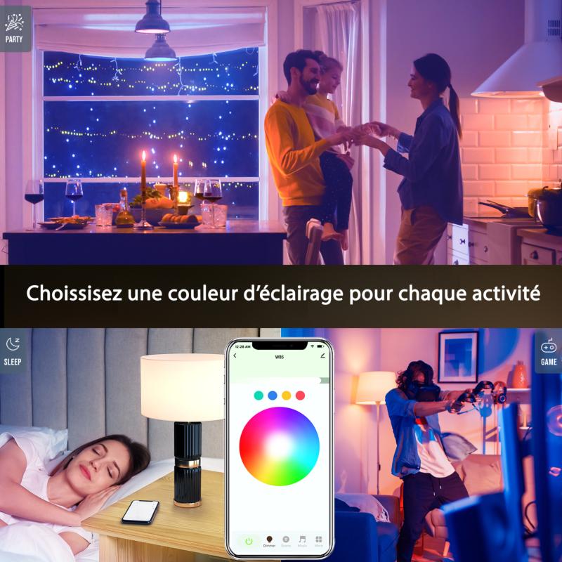 Ampoules Connectées B22 - Silumen