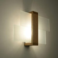 Luces de pared de madera