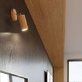 Luces de pared de madera originales