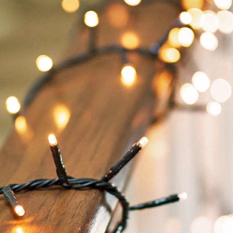 Guirlande de noël extérieur cluster 500 lumières Couleur  blancchaud&blancfroid Feerie Christmas