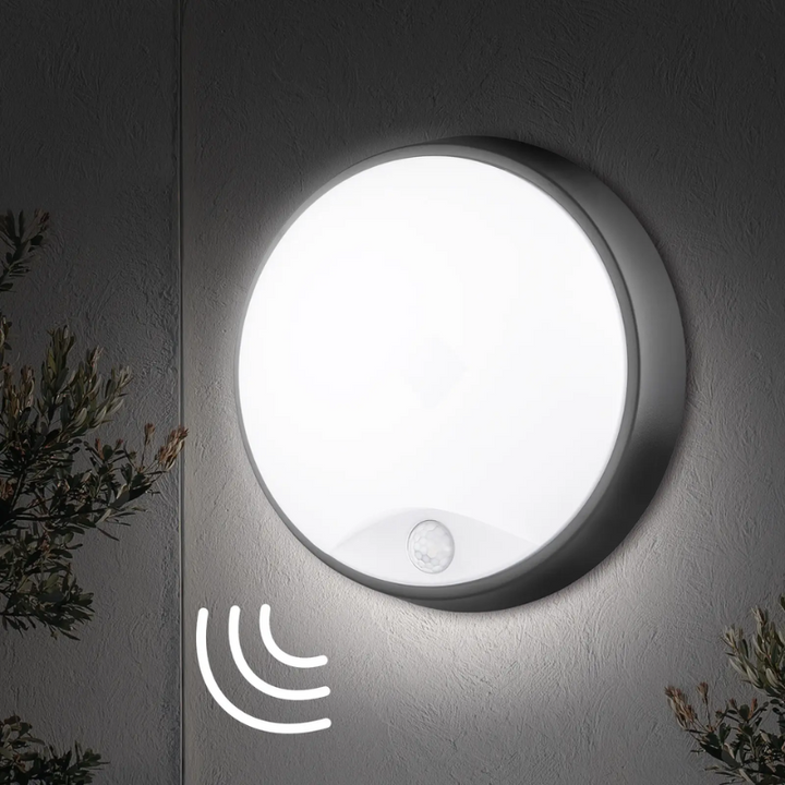 Rundes LED-Bullauge für den Außenbereich, 10 W, IP54, mit Bewegungsmelder