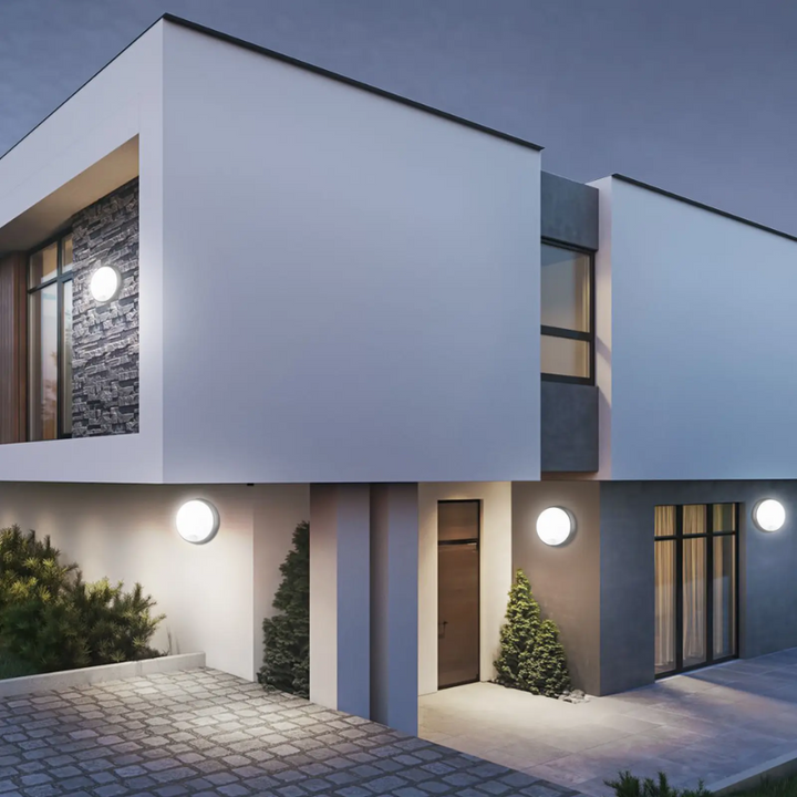Rundes LED-Bullauge für den Außenbereich, 10 W, IP54, mit Bewegungsmelder