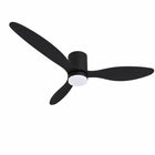 LED Plafondventilator 18W CCT Zwart met Afstandsbediening Ø107cm