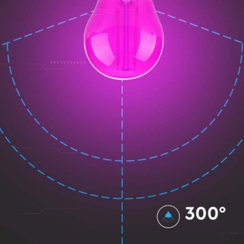 Ampulle LED E27 Filament 2W G45
