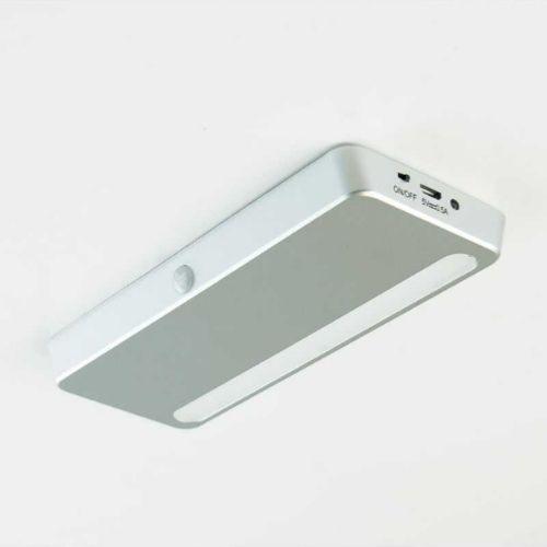 Wiederaufladbare LED-Wandleuchte mit IP20-Bewegungsmelder