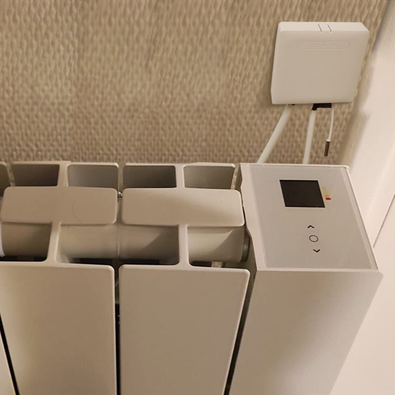 Vernetzter Thermostat für Elektroheizung mit Pilotdraht-Technologie – Zigbee