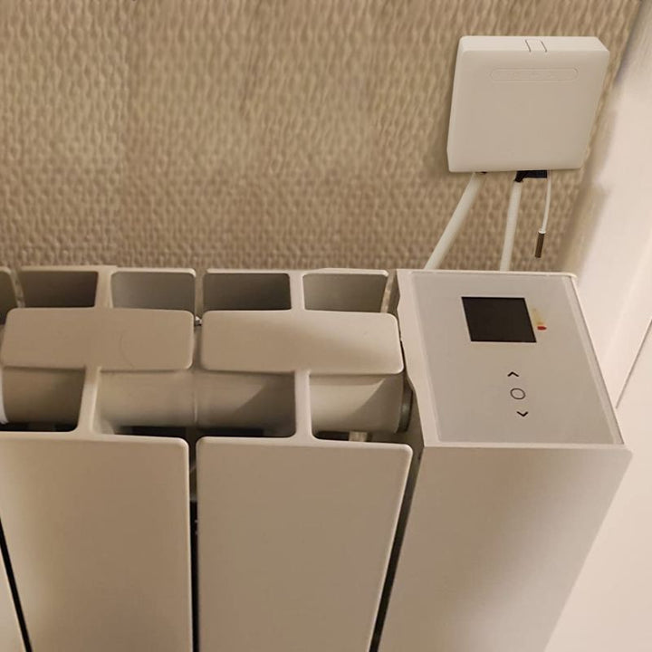 Vernetzter Thermostat für Elektroheizung mit Pilotdraht-Technologie – Zigbee