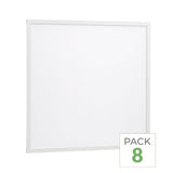Pack de 8 - Panel LED 36W 60x60 BLANCO Regulable 110lm/W con Detector de Movimiento