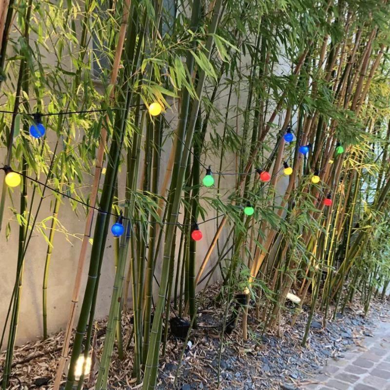 Guinguette LED-Girlande 13M 20 Stück IP65 6W mit Kabel