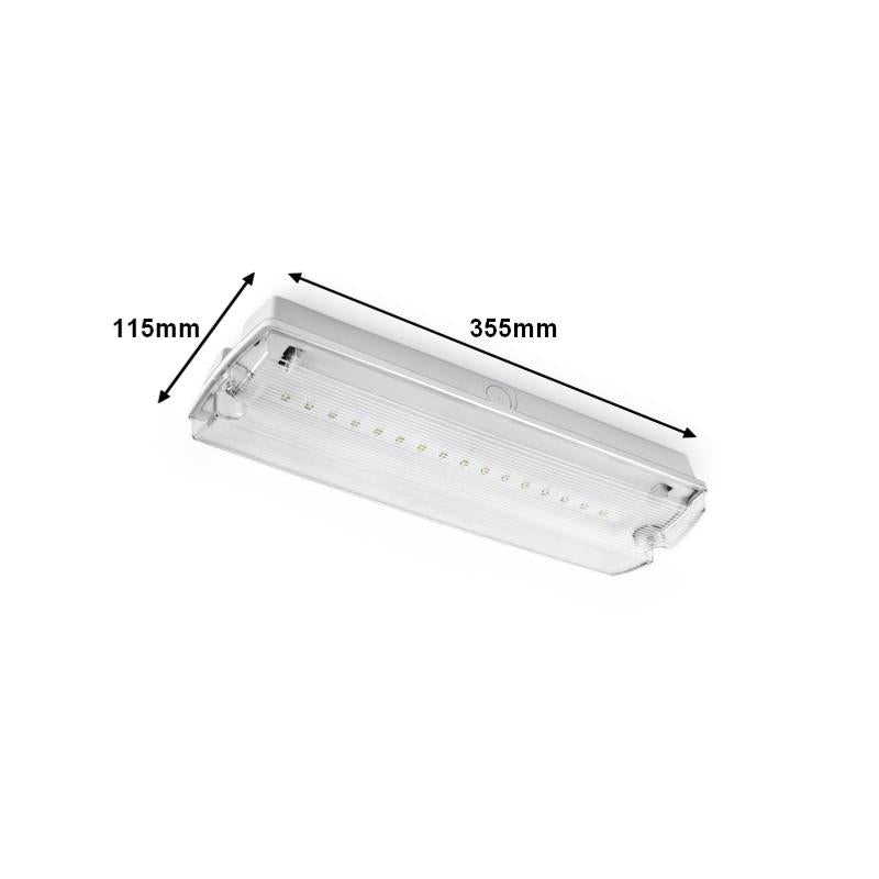 Bateria LED 4 pictogramas LED 4W IP65