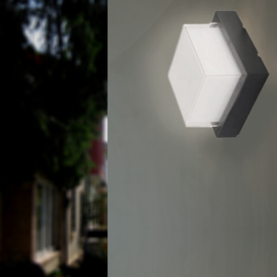 Applique LED Connectée RGBW 12W IP54 Carrée
