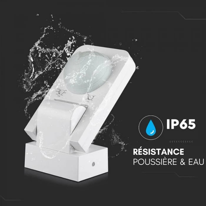 Detector de movimento infravermelho IP65 Black IP65