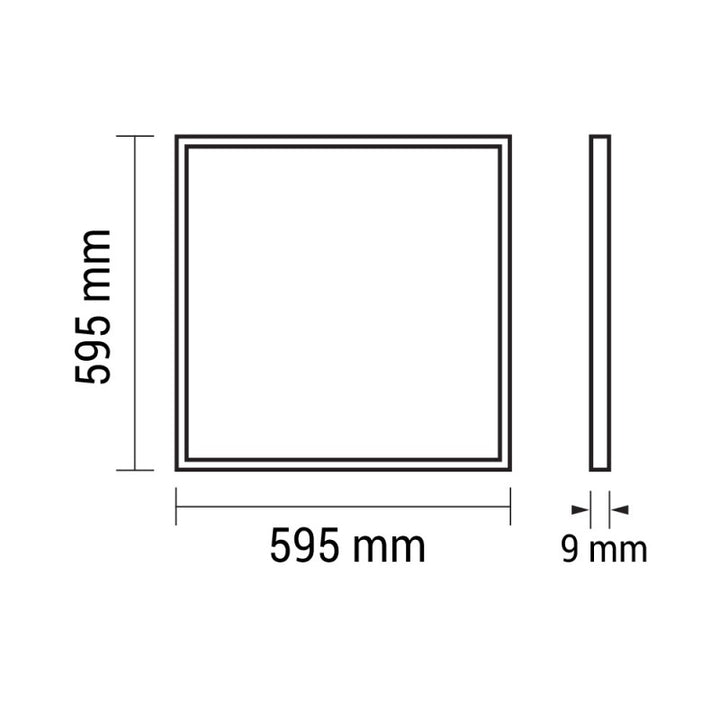 60x60 Slim 45W LED -paneel (pakket van 4)
