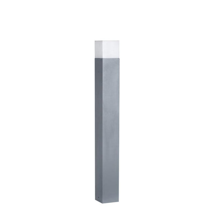 Terminal LED externo de 80cm de alumínio IP54 cinza
