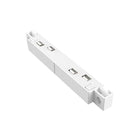 Connecteur Droit pour Rail Magnétique 48V Blanc