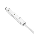 Connecteur d'Alimentation pour Rail Magnétique 48V Blanc