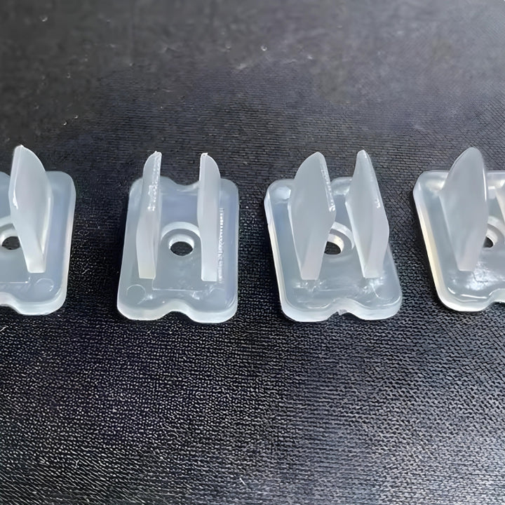 Soporte y tornillo de fijación para neón flexible de 24 V