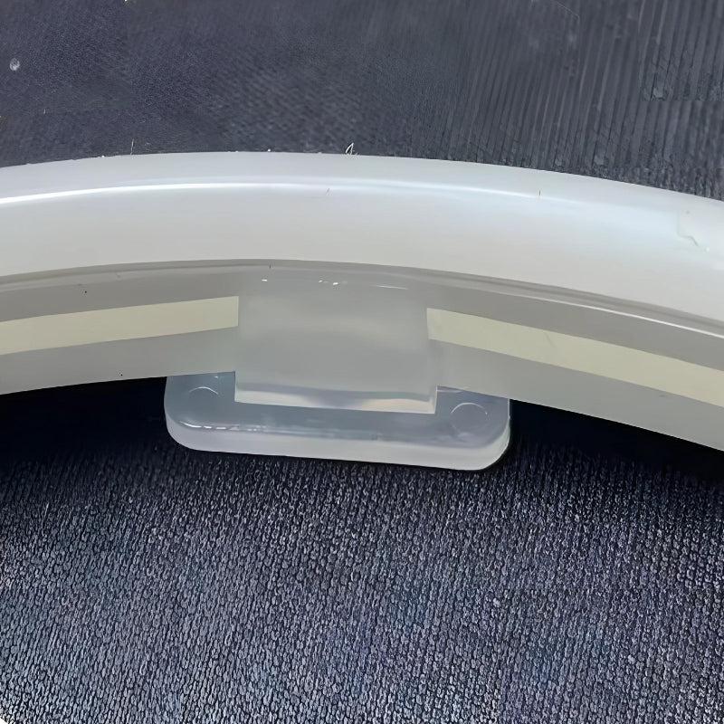 Soporte y tornillo de fijación para neón flexible de 24 V