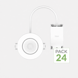 Spot Encastrable 5,4W Dimmable CCT IP65 BLANC RE2020 - 3000K/4000K/6000K - Pack de 24