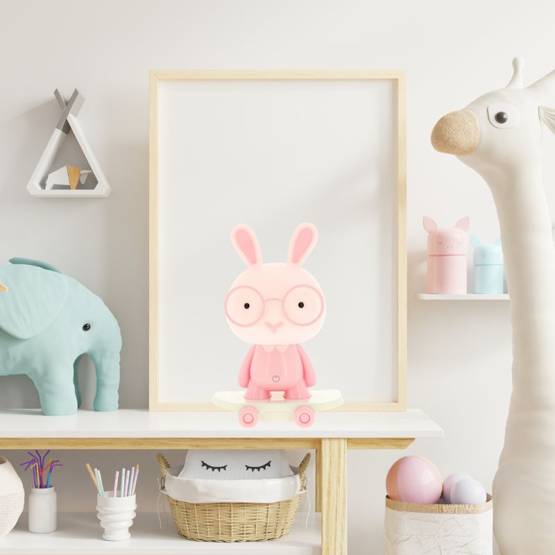 Night Night Light for Rabbit Room no skate (com cabo USB)