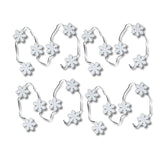 Guirlande Flocon de Neige 1.8m (Lot de 4)