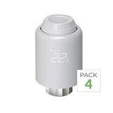 Pack de 4 - Tête Thermostatique Connectée Universelle