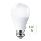 Ampoule E27 LED 5W 220V RGB (Pack de 5)
