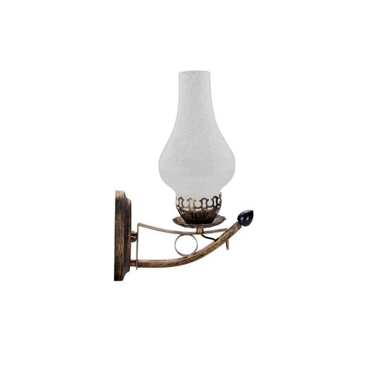 Vlam 5w bronzen vlam wandlamp