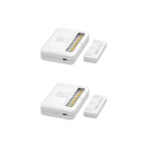 Luz de gabinete LED alimentada por bateria com controle magnético 0,5 W (pacote com 2)