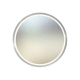 Ronde LED -spiegel 32W 80 cm + aluminium infraroodsensor voor badkamer