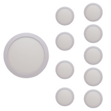 Plafonnier LED Rond 24W 220V CCT - 3000K/4000K/6000K ( Pack de 10 )