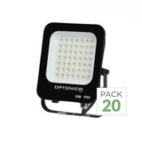 Pack de 20 - Projecteur LED Extérieur SMD 20W IP65 Noir
