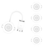 Spot LED étanche encastrable 6W Dimmable CCT BLANC IP65 (Pack de 5)