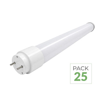Pack de 25 - Tube LED 120cm T8 G13 17.5W 100lm/W