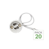 Pack de 20 - Douille GU10