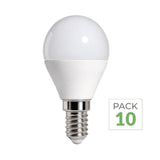 Pack de 10 - Ampoule E14 LED 4W 220V G45 240°