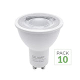 Pack de 10 - Ampoule LED GU10 Dimmable 8W 220V SMD2835 PAR16 60°