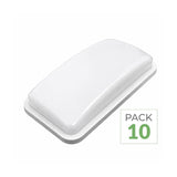 Pack de 10 - Applique LED Murale 20W Rectangulaire IP65