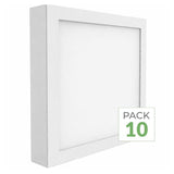 Plafonnier LED 24W 220V Carré (Pack de 10)