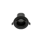 Adjustable Anti-Glare Recessed Spotlight 8W Dimmable CCT Black - 3000K/4000K/5700K