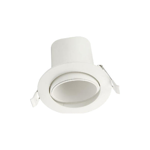 Spot Encastrable Orientable Anti-Éblouissement 8W Dimmable CCT Blanc - 3000K/4000K/5700K