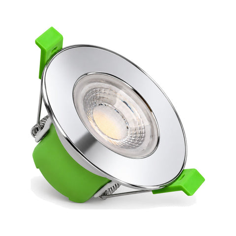 Spot Encastrable Coupe-Feu BBC 6W Dimmable CCT IP65 Chrome - 3000K/4000K/6500K