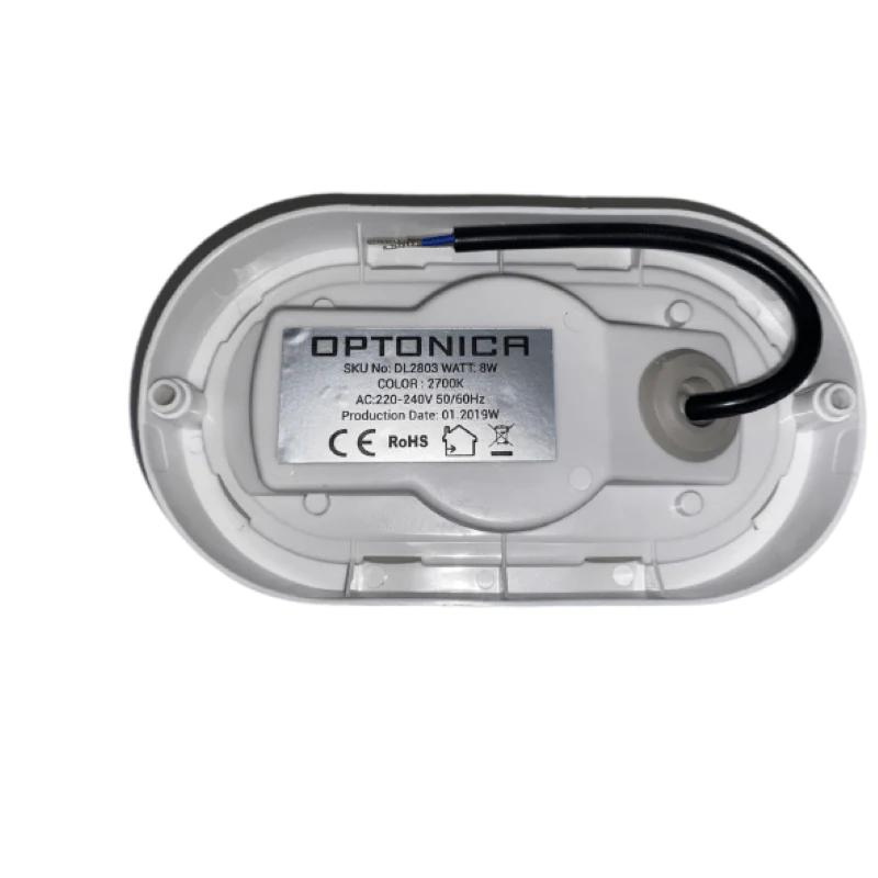 LED-Wandleuchte Hublot 8W IP54 WEISS