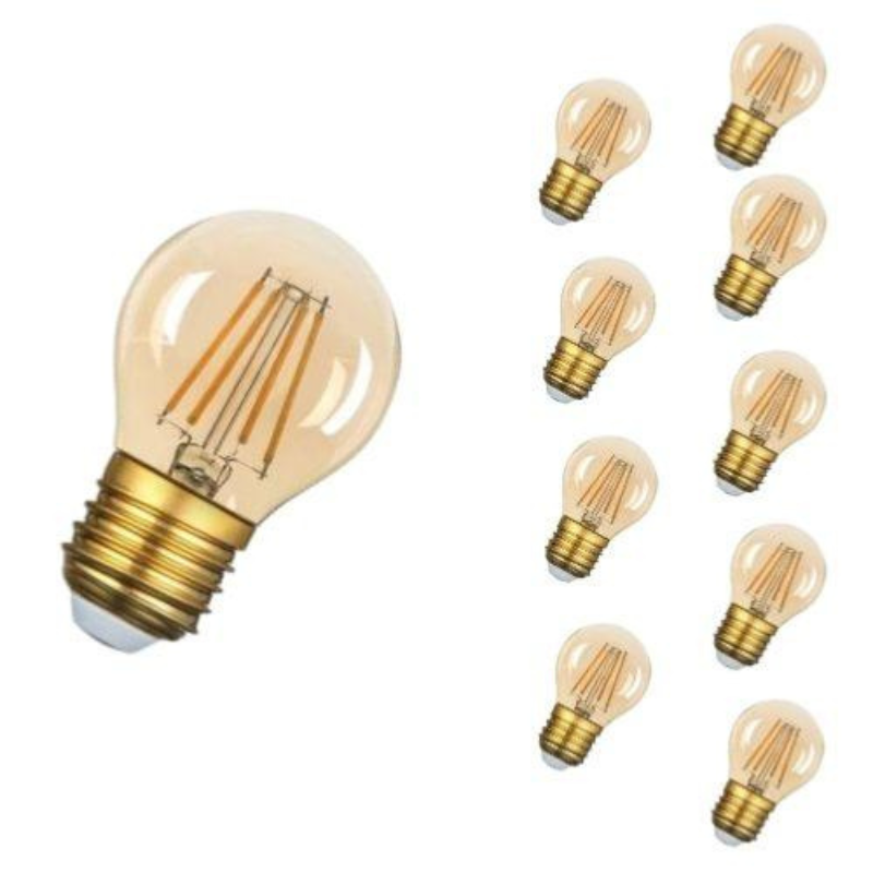 Ampoule E27 LED Filament 4W G45 240° Dimmable