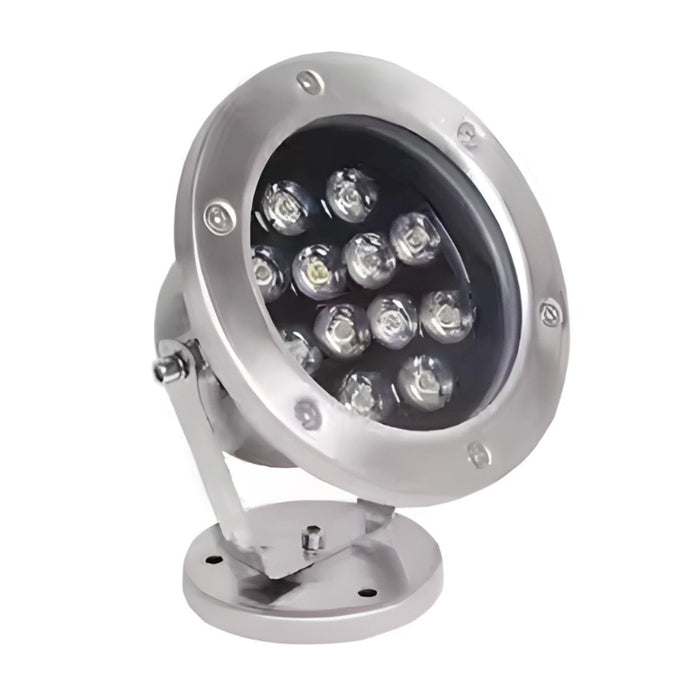 Lampe de Piscine 24W Submersible Acier Inoxydable IP68 DC24V