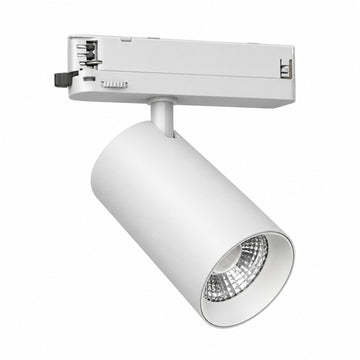 Spot LED sur Rail COB Triphasé 40W 36° Blanc