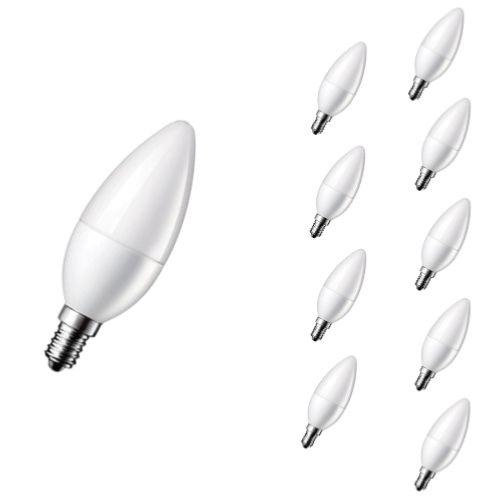 Ampulle E14 LED 6W 220V C37 180° dimmbar