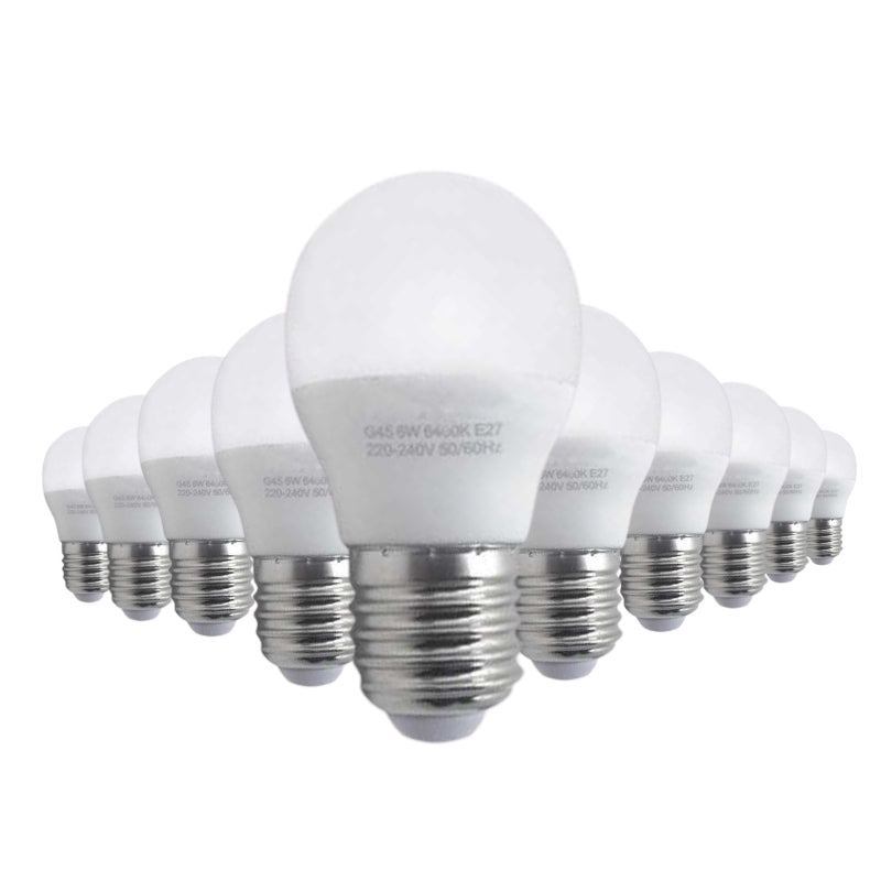 Ampoule E27 LED 8W 220V G45 300°